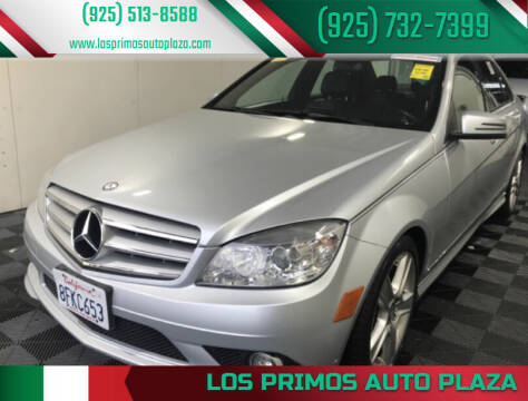 2010 Mercedes-Benz C-Class for sale at Los Primos Auto Plaza in Brentwood CA