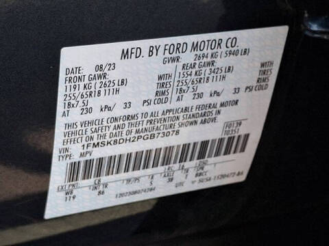 2023 Ford Explorer XLT