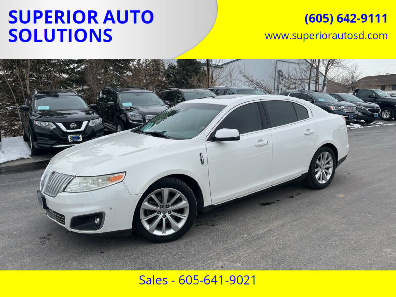 2011 Lincoln MKS for sale at SUPERIOR AUTO SOLUTIONS in Spearfish SD