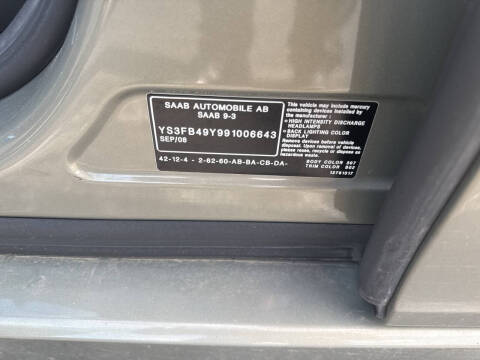 2009 Saab 9-3 2.0T Sport