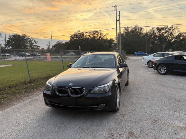 2010 BMW 5 Series for sale at Hobgood Auto Sales in Land O Lakes, FL