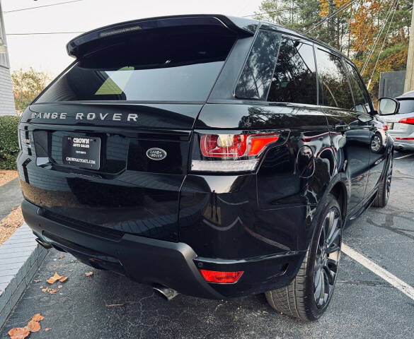 2015 Land Rover Range Rover Sport for sale at Crown Auto Sales in Marietta, GA