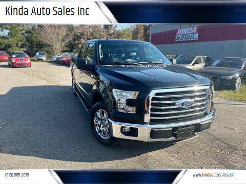 2015 Ford F-150 for sale at Kinda Auto Sales Inc in Clayton NC