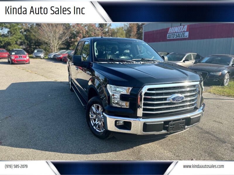 2015 Ford F-150 for sale at Kinda Auto Sales Inc in Clayton NC