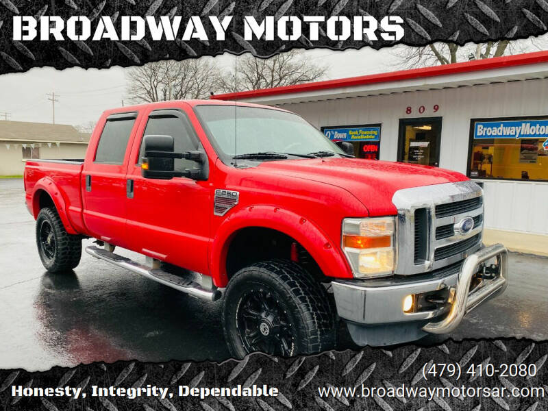 2008 Ford F-250 Super Duty for sale at BROADWAY MOTORS in Van Buren AR