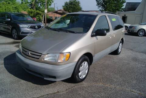 2001 Toyota Sienna for sale at Conover Auto Sales Inc in Conover NC