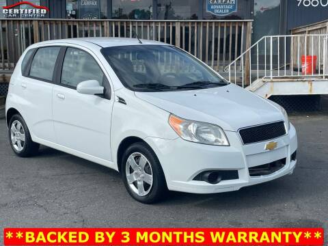 2011 Chevrolet Aveo for sale at CERTIFIED CAR CENTER in Fairfax VA