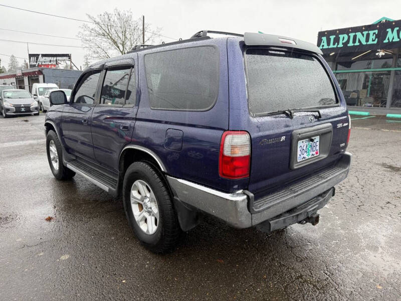 2000 Toyota 4Runner SR5