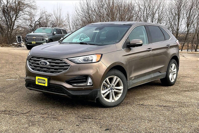 Used 2019 Ford Edge SEL with VIN 2FMPK4J90KBC19325 for sale in Montevideo, Minnesota