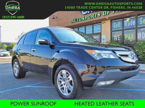 2009 Acura MDX for sale at Omega Autosports of Fishers in Fishers IN