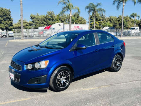 2014 Chevrolet Sonic for sale at CARLIFORNIA AUTO WHOLESALE in San Bernardino CA