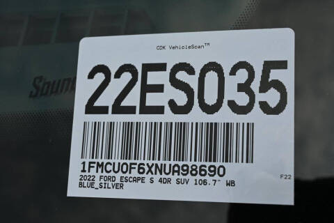 2022 Ford Escape S