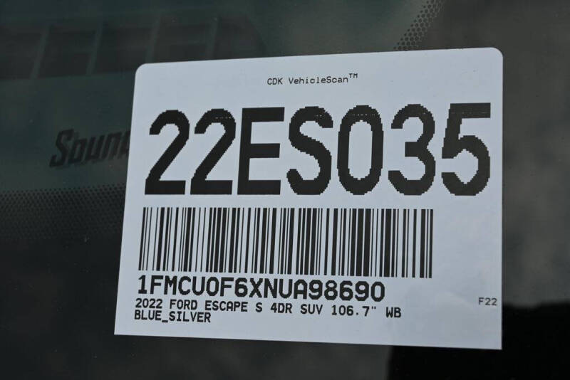 2022 Ford Escape S