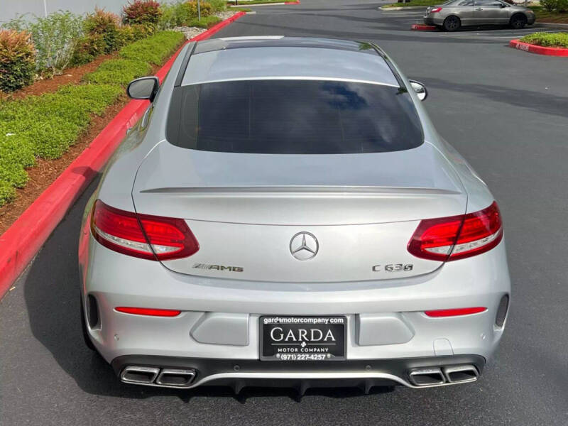 2018 Mercedes-Benz C-Class AMG C 63 S
