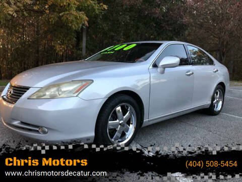 2007 Lexus ES 350 for sale at Chris Motors in Decatur GA