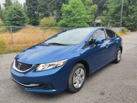 2013 Honda Civic for sale at Preferred Motors, Inc. in Tacoma WA