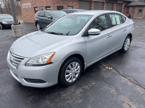 2014 Nissan Sentra for sale at Superior Used Cars Inc in Cuyahoga Falls OH