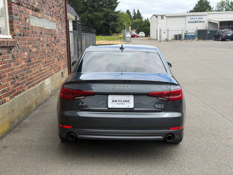 2017 Audi A4 2.0T quattro Premium Plus