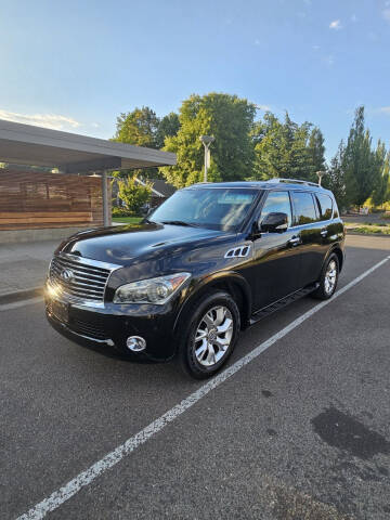 2014 Infiniti QX80 for sale at RICKIES AUTO, LLC. in Portland OR