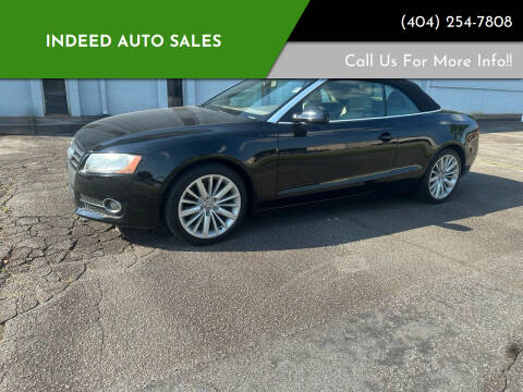 2012 Audi A5 for sale at Indeed Auto Sales in Lawrenceville GA