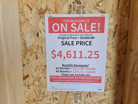 2025 Old Hickory 10x12 lofted Barn