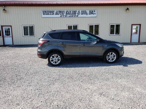 2017 Ford Escape for sale at White Auto Sales Inc in Summersville WV