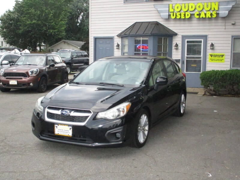 2012 Subaru Impreza for sale at Loudoun Used Cars in Leesburg VA