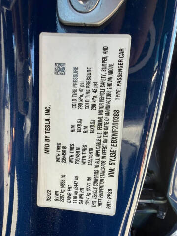2022 Tesla Model 3 Long Range