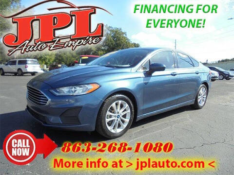 2019 Ford Fusion for sale at JPL AUTO EMPIRE INC. in Lake Alfred FL