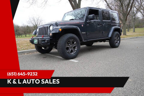 2018 Jeep Wrangler JK Unlimited Rubicon Recon