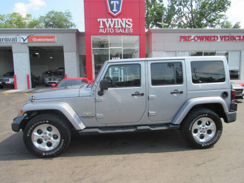 2015 Jeep Wrangler Unlimited for sale at Twins Auto Sales Inc - Detroit in Detroit MI