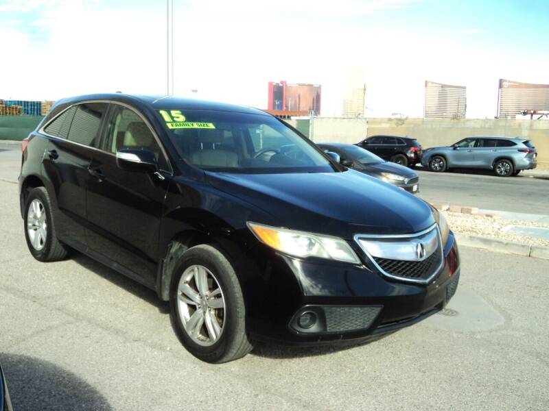 2015 Acura RDX for sale at DESERT AUTO TRADER in Las Vegas NV