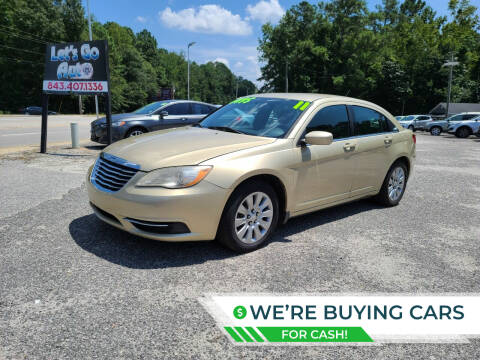 2011 Chrysler 200 for sale at Let's Go Auto in Florence SC