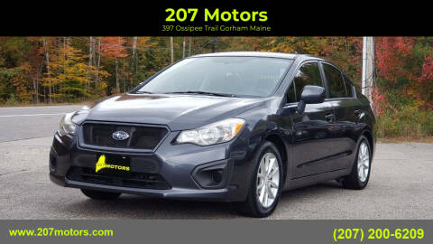 2014 Subaru Impreza for sale at 207 Motors in Gorham ME