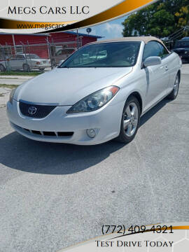 2006 Toyota Camry Solara for sale at Megs Cars LLC in Fort Pierce FL