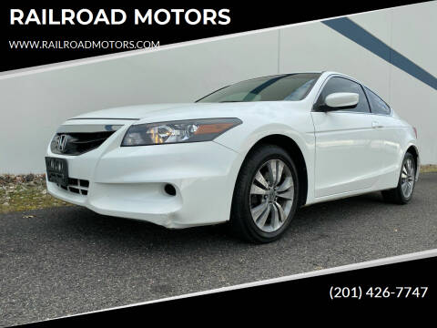 2011 Honda Accord for sale at RAILROAD MOTORS in Hasbrouck Heights NJ