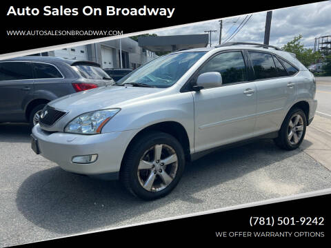 2007 Lexus RX 350 for sale at Auto Sales on Broadway in Norwood MA