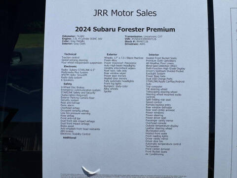 2024 Subaru Forester Premium