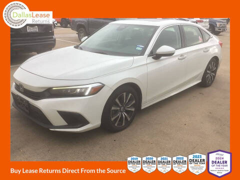 2022 Honda Civic for sale at Dallas Auto Finance in Dallas TX