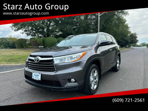 2015 Toyota Highlander for sale at Starz Auto Group in Delran NJ