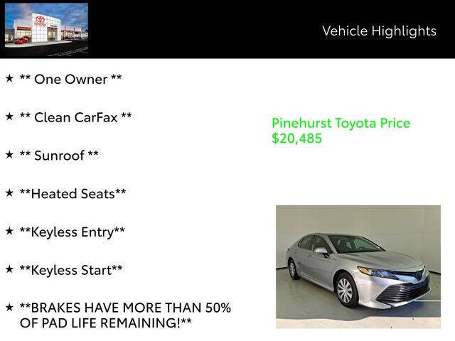 2019 Toyota Camry Hybrid LE