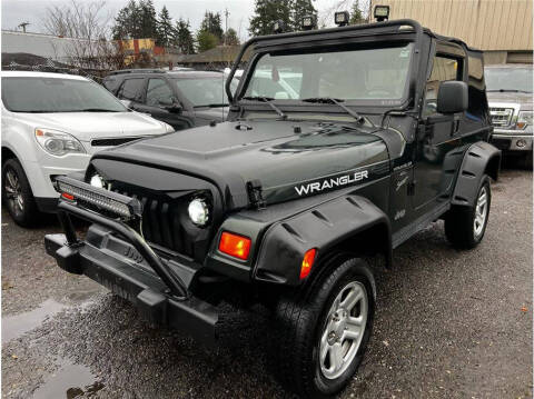 1997 Jeep Wrangler for sale at Cedar Motorsports in Seattle WA