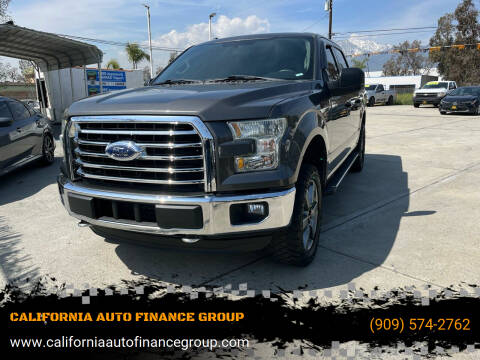 2015 Ford F-150 for sale at CALIFORNIA AUTO FINANCE GROUP in Fontana CA