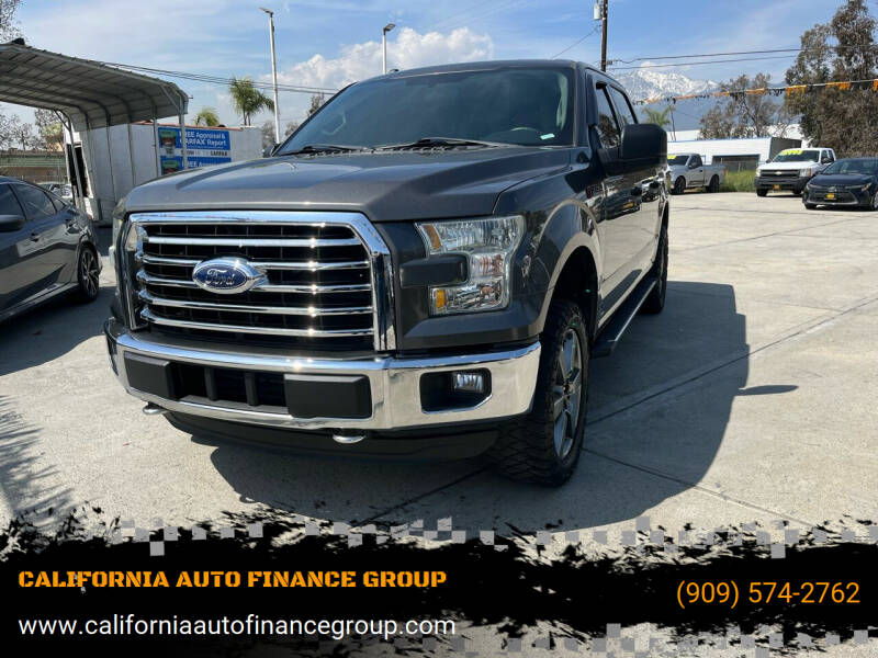 2015 Ford F-150 for sale at CALIFORNIA AUTO FINANCE GROUP in Fontana CA
