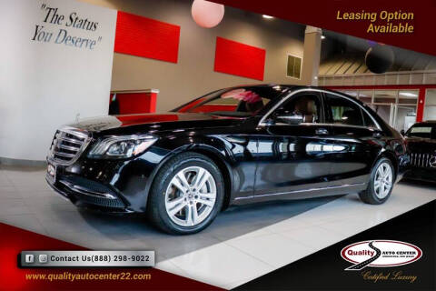 2020 Mercedes-Benz S-Class for sale at Quality Auto Center of Springfield in Springfield NJ