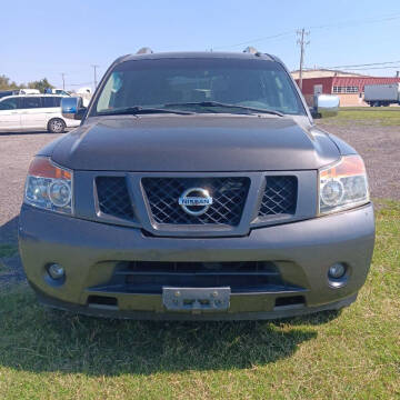 2012 Nissan Armada for sale at LOWEST PRICE AUTO SALES, LLC in Oklahoma City OK
