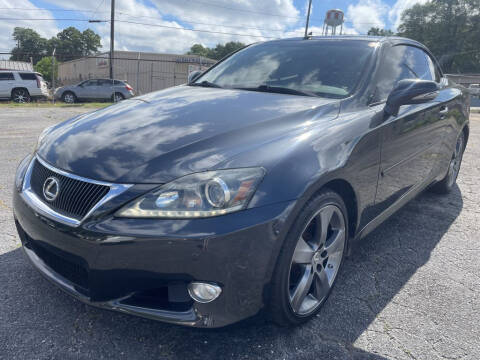 2011 Lexus IS 250C for sale at Lewis Page Auto Brokers in Gainesville GA
