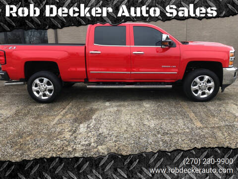 2018 Chevrolet Silverado 2500HD for sale at Rob Decker Auto Sales in Leitchfield KY