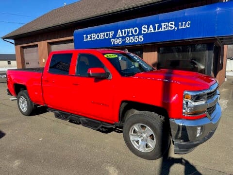 2018 Chevrolet Silverado 1500 for sale at LeBoeuf Auto Sales in Waterford PA