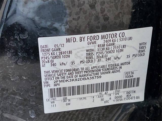 2013 Ford Edge Limited